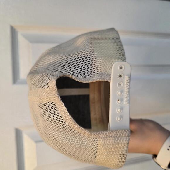 Richardson 115 Mesh Back Baseball Cap with 'All Good in the Woods' Patch - Picture 3 of 6